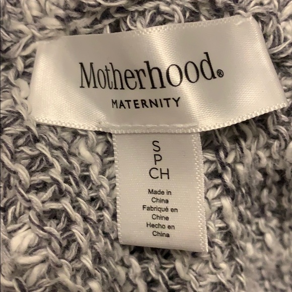 Grey maternity sweater - Picture 3 of 4